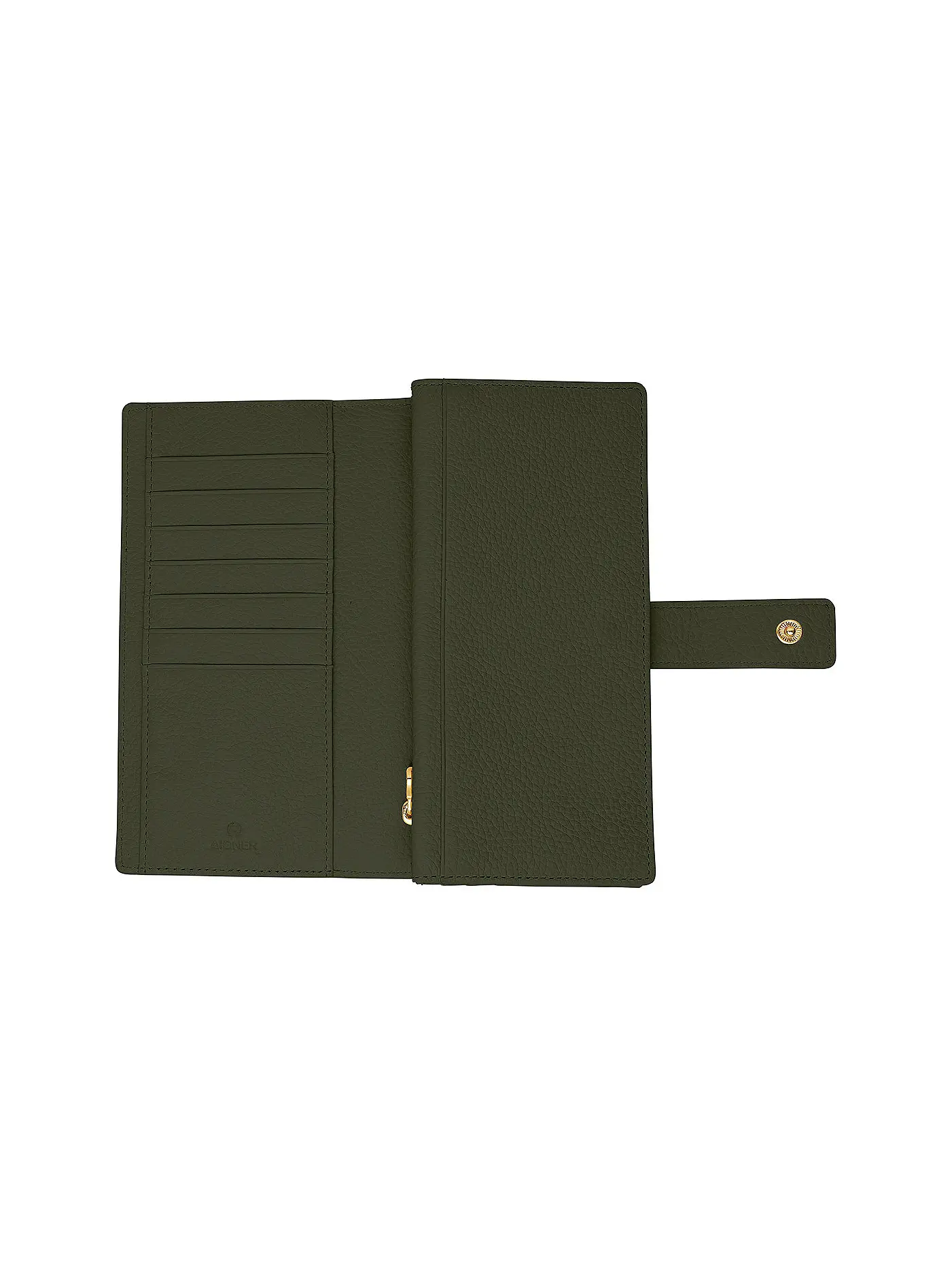 AIGNER | Ledergeldbörse ZITA | olive